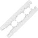 Front Bumper Bracket Retainer Left+Right Side White Fits for Nissan NV200 2013-2021 Replace for 62225-3LM0A, 62224-3LM0A, 622253LM0A, 622243LM0A