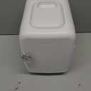 CROWNFUL Mini Fridge, 4 Liter/6 Can Portable Cooler and Warmer Personal Refrigerator for Skin Care, Cosmetics, Beverage, Food,Great for Bedroom, Office, Car, Dorm, ETL Listed (White)
