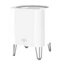 Vornado QUBE50 Air Purifier for Home, Bedroom and Office-True HEPA Filter to Remove [99.97% of Allergens], Eliminates Pet, Smoke, Dander-3-Step Filtration Process, Small, White