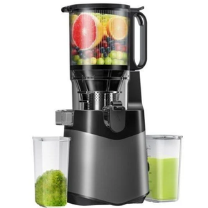 EanOruus Juicer Machines, 3-in-1 Cold Press Juicer with 6.5" Extra Large Chute, 100oz Large Capacity, AC Motor, Makes Juice, Nut Milk & Sorbet