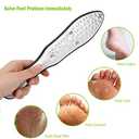 BEZOX Professional Foot File Callus Remover, Double Sided Pedicure Rasp for Cracked Heel and Dead Foot Skin - Heavy Duty Surgical Grade Stainless Steel - W/Cloth Storage Bag & Gift Box
