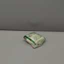 Lydell 8" Straight Short Bob Hair Flat Bangs Cute Central Dot Skin Top Heat Resistant Synthetic Wigs (614 Pale Blonde)