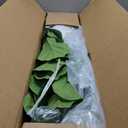 Artificial Fiddle Leaf Fig Tree, 6ft Realistic Fake Plants Faux Trees with White Planter, Artificial Plants Indoor for Home Living Room Office Decor