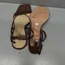 Modatope Womens Sandals Open Toe Strappy Sandals Ankle Strap High Heel Sandals for Women 7.5