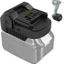 Adapter for Makita 18V Lithium Battery Converter for Metabo18V for Hitachi 18V Battery, to for Metabo HPT 18V Battery Convert to for Hitachi 18V Lithium Cordless Tool for Metabo18V (Not 36V) Tools