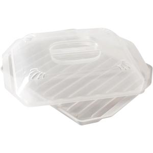 Nordic Ware Bacon Rack with Lid, 10.25x8x2 Inches