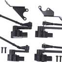 4Pcs Front and Rear Left Right Suspension Height Level Sensor for Land Rover Range Rover 2003-2012