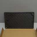 EWFEN Reversible Grill/Griddle, 16.7x9.5'' Pre-Seasoned Cast Iron Griddle Pan, Double Burner Cookware, Rectangular Non-Stick Stovetop Griddle with Handles, Flat Top Plate for Oven, Grill & Campfire