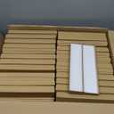 Nosiny 100 Pack Bulk Jewelry Boxes Kraft Necklace Gift Box 8"x2"x1" Necklace Boxes Bulk bracelet gift box for Shipping Storage Display & DIY Branding