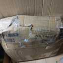 Alvantor Pop Up Bubble Tent - 10 x 10 Instant Igloo Tent - 4-6 Person Screen House for Patios - Large Oversize Weather Proof Pod - Cold Protection Camping Tent - Beige