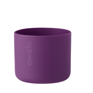 Owala Silicone Water Bottle Boot,Stainless Steel Water Bottles, 24 Oz, Purple