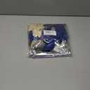 11st Birthday Party Decorations Blue Happy Birthday Banner Latex Confetti Balloons Number 11 Foil Balloon Silver Crown Star Mylar Balloon Cake Topper for Men Women Anniversary Party Supplies