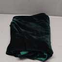 7 Pcs 72 x 13 Inch Wedding Velvet Table Runner and Placemat Set Velvet Console Runner Retro Farmhouse Table Mat for Wedding Holiday Kitchen Dining Decoration(Emerald Green)