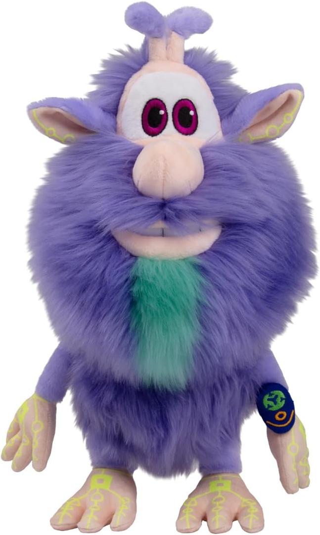 Booba Official Future Plush  12" Soft Stuffed Space Explorer Toy  Cuddly Gift for Kids & Toddlers  Collectible Cartoon Character Plush from Hit Animated TV Series  Birthday or Holiday Present