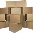 uBoxes Moving Boxes Bundle of 16"x10"x10" (Small Boxes - Pack of 10)
