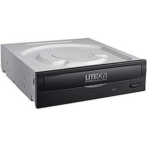 Lite-On Black Premium 16X SATA Internal CD/DVD/RW DVD DL Dual Layer Optical Disc Drive Burner Recorder (DH-16AFSH-PREMM2)