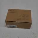 SRIWATANA Small Floating Shelves Wall Mounted, Wood Shelf for Decoration and Storage Set of 4, Mini Display Shelf for Bedroom, Bathroom, Kitchen, Office (Black, 4 inch)