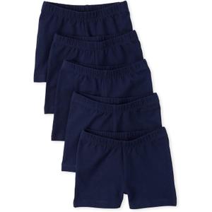 The Children's Place Girls' Basic Cartwheel Shorts (Medium, Tidal 5-pack) The Children's Place Girls' Basic Cartwheel Shorts (Medium, Tidal 5-pack)