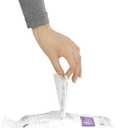 simplehuman Code C Custom Fit Drawstring Trash Bags in Dispenser Packs, 20 Count, 10-12 Liter / 2.6-3.2 Gallon, White
