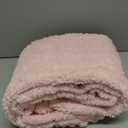 Yurhap Fleece Baby Blanket Heart Checkered Blanket, Ultra Soft Cozy Baby Blankets for Girls Boys, Fluffy Infant Toddler Newborn Receiving Blankets for Crib Stroller 3040 (Light Pink)