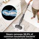 Shark Steam Scrubbing Sanitizing Blaster Mop S7201 Gray/Rose Gold WS1