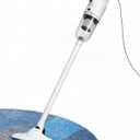 Lightweight Corded Stick Vacuum Cleaner, 2-in-1 Handheld Vacuum with Floor Brush & Crevice Tool, 13 ft Power Cord, HEPA Filter, Ideal for Apartments, Dorm Rooms, and Everyday Home Cleaning-white