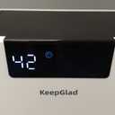 Dehumidifier, Dehumidifiers for Home, 98 OZ Water Tank, (1000sq.ft) Dehumidifiers for Basement Bedroom Bathroom with Auto Shut Off, Washable Air Filter, Timer Setting, 7 Colors Light, White