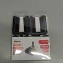 iPrimio No Lift Bed Stoppers to Prevent Sliding - 4 Pack Black Solid Rubber Keep Furniture from Sliding - No-Slip Caster Cups for Beds, Sofas, and Tables - Bed Stoppers - Simply Slide and Squeeze