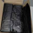 Reli. 55-60 Gallon Trash Bags Heavy Duty | 50 Bags | 50-60 Gallon | Large Black Garbage | Made in USA (1 Count (Pack of 50))