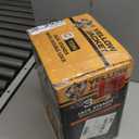 YELLOW JACKET Car Jack Stands 3 Ton with Double Locking and Large Foot Base for Lifting SUVS, Heavy Duty Steel, 6600 lb Capacity, 1 Pair, Yellow