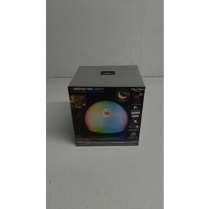 Monster LED 7-inch Orb Color Flow Smart Portable LED Light Ball, Indoor/Outdoor Use, Mobile App Control Compatible with Alexa, Siri and Google Assistant