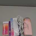 Waxfans Roll on Wax Kit, Waxing Kit for Women and Men, Wax Roller Waxing Kit for All Skin Types, Roll on Waxing Kit for Hair Removal, with Honey and Rose Wax Cartridges & 50 Pcs Wax Strips (Pink)