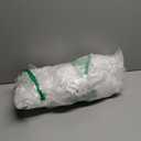 Lecloud Leia White Sheer Curtains 108 Inches Long 2 Panels, Airy Jacquard Leaf Textured Voile Curtains, Gauzy Aesthetic Drapes with Dual Rod Pockets for Living Room Bedroom, Each 52" W x 108" L