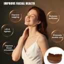 Lymphatic Contour Face Brush with Super Soft Bristles, Reduces Swelling, Ergonomic Facial Contour Massager, Portable Beauty Tool Precisely Adheres to The Skin and Relieves Fatigue