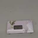 Peakeep Battery Operated Digital Clock, Alarm Clock for Bedrooms - Cordless Large Big Numbers 4 Dimmers for Seniors, Adjustable Volume Loud Alarm Clock for Heavy Sleepers Adults (Red Digits)