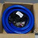 VEVOR 15ft Heated Water Hose for RV, Heated Drinking Water Hose Antifreeze to -45F, Automatic Self-regulating, 5/8" I.D. with 3/4" GHT Adapter, Lead and BPA Free