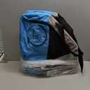 Large Portable Pet Crate for Car Travel, 24"x22"x25" Foldable Dog & Cat Carrier with Secures Seatbelt & Headrest Strap, Oxford Soft-Sided Pet Kennel with Removable Bed for Medium & Large Pet