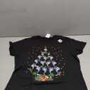 Santa Dolphin Fish Lover Xmas Gift Dolphin Christmas Tree T-Shirt, Large