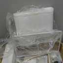 OYedis 3-Way Dimmable Touch Control Medium Table Lamp with Type C/USB Charging Port and 1 AC Outlet White Shade 21.38" Bedside Nightstand Lamp for Bedroom Living Room Office and Hotel Bulb Included 