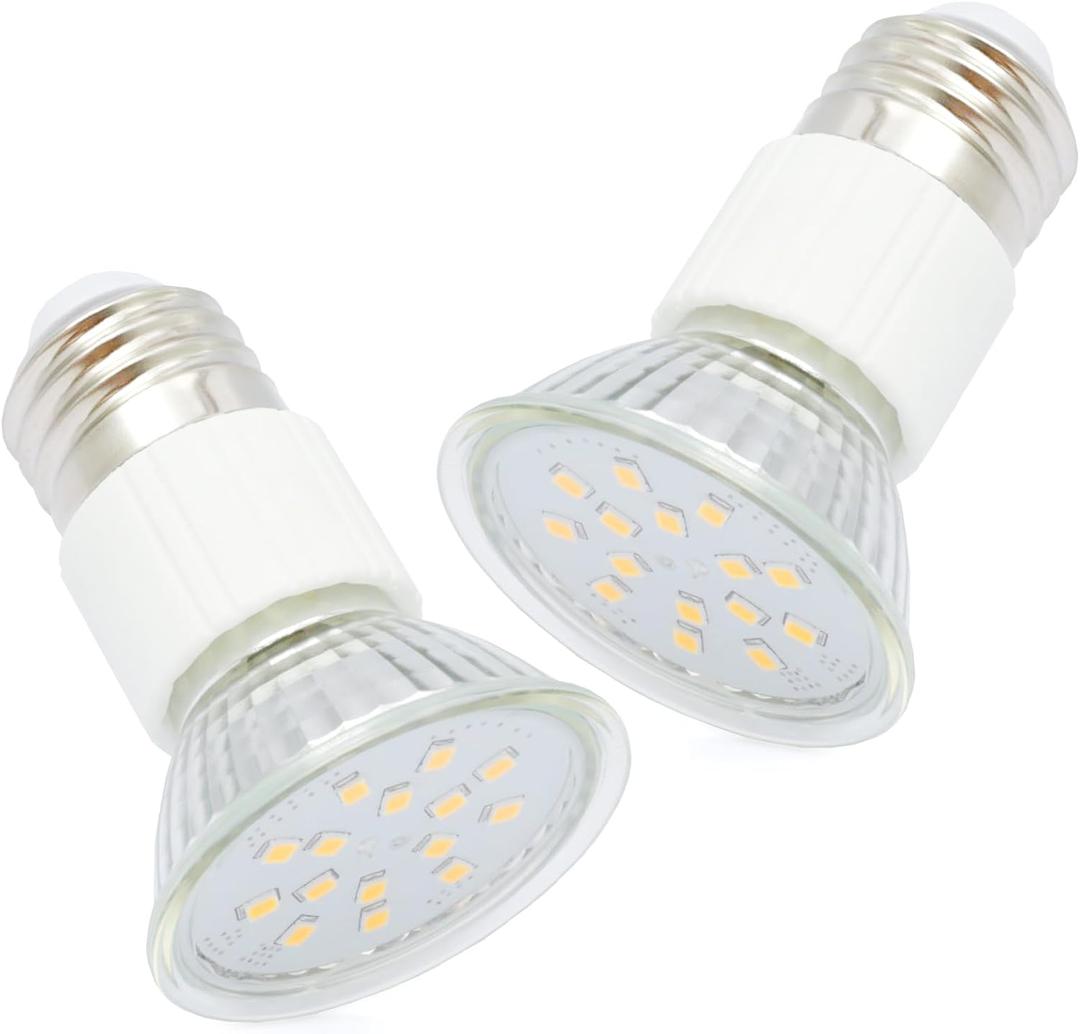 92348 62351 Z0B0011 2024 New Range Hood Light Bulbs JDR E27 75MM Replacement for Zephyr for Dacor Range Hoods, 120V 5W LED 2-Pack
