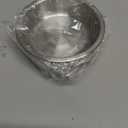 6 Pcs Stainless Steel Cat Bowls, Metal Cat Bowls Whisker Friendly, 5.5Inch Shallow Wide Cat Food Dishes, Replacement Basic Cat Plates