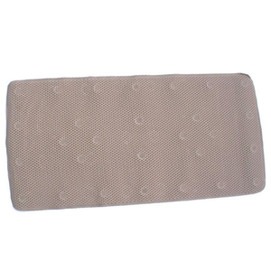 SLIPX DELUXE COMFORT FOAM BATH MAT - WHITE