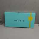 UBOTIE Colorful Computer Wireless Keyboard Mouse Combos, Typewriter Flexible Keys Office Full-Sized Keyboard, 2.4GHz Dropout-Free Connection and Optical Mouse (Black-Colorful)