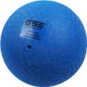 GSE Games & Sports Expert 5"/7"/8.5"/10" Inflatable Playground Ball, Kickball, Bouncy Dodge Ball, Handball for Kid/Adult, Perfect for Recess Ball Games, Gym, Yoga Exercises, Schools Sports Activities (Blue)
