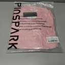 Pinspark Women's UPF 50+ Long Sleeve Quick Dry Outdoor Shirt with Pockets (Pink, XL)