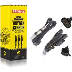 2PCS Oxygen O2 Sensor 1 & 2 for Ford & Lincoln 2017-2021 Edge Escape Explorer MKC Taurus 2.0L/2.3L; 2016-2018 Focus 2.3L; 2017-2020 Fusion 1.5L Upstream + Downstream