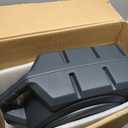 Giraffe Tools Retractable Garden Hose Reel 1/2 Inch x 130 ft, Super Heavy Duty, Any Length Lock, Slow Return System, Wall Mounted and 180 Deg Swivel Bracket