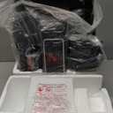 Under Desk Elliptical Machine, Electric Ellipse Leg Exerciser for Senior, Quiet and Compact Electric Seated Pedal Exerciser for Home with Display Monitor, Remote Control and 12 Adjustable Speeds