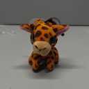 Bee Fun Jacent Giraffe Plush Keychain, Orange