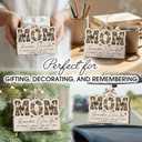 Remember I Love You Mom Ornament 2026 - Mothers Day Birthday Gifts for Mom Stepmom Gigi Nana Grandma, Thank You Mother Gift from Daughter Son, Wooden Ornament for Hanging Decor